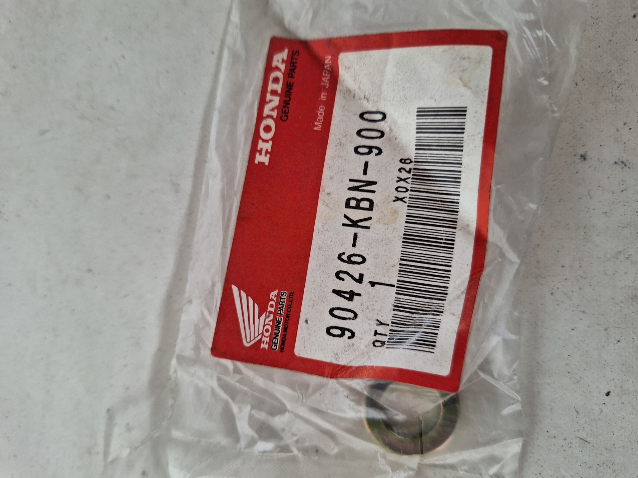 Bild von WASHER,SPECIAL 12    90426-KBN-900  